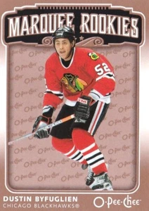 DUSTIN BYFUGLIEN, CHICAGO BLACKHAWKS, RARE NHL 2006-07 OPC MARQUEE ROOKIE CARD. - Picture 1 of 1