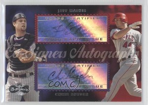 2006 Topps Co-Signers Dual Auto Jeff Mathis Chris Snyder #CS-23 Auto