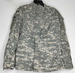Coat, Army Combat Mens Medium Long Pre-Owned Camo Military - Picture 1 of 5