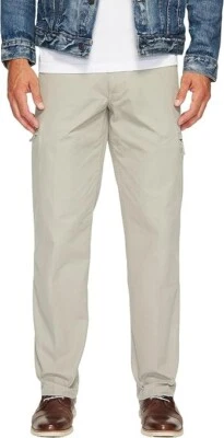 Dockers Crossover Cargo D3 Classic-Fit Pants Mens 40x32 Light Gray Pockets NEW - Image 1 of 4