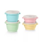 Tupperware 8pc (Set of 4) Heritage Food Storage Container Set