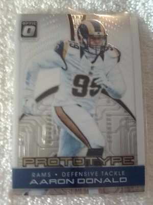 2016 Panini Donruss Optic Football Aaron Donald Prototype Card #23. - Image 1 of 4