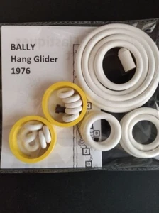Flipper Gummibänder Set - HANG GLIDER - 1976 - BALLY - Flipper Rubber Kit - Bild 1 von 1