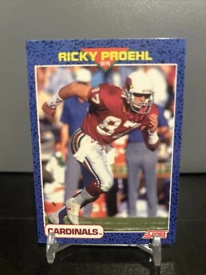 1991 Score Young Superstars Ricky Proehl Phoenix Cardinals #8 - Image 1 of 2