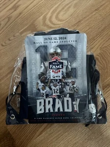 *NEW* Tom Brady Hall Of Fame Induction Gift Bag 6.12.24 w/ Shirt, Bracelet, etc - Picture 1 of 1