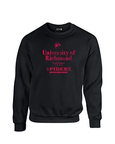 Richmond Spiders NCAA Crew Neck Sweatshirt, X-Large, Black Cover