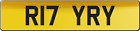 Rory Rors Theme Private Number Plate Roary Rorie Ror Tidy Old R Reg R17 Yry