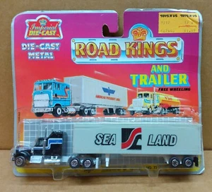 Road Kings Semirimorchio Sea Land Rimorchio Imperiale Diecast n. 7717 vintage 1987 - Foto 1 di 3