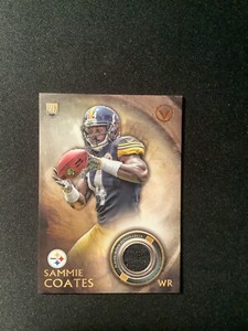 2015 Topps Valor Rookie Relics #VRR-SC Sammie Coates Jersey Pittsburgh Steelers