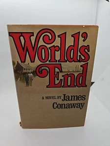 1978 WORLD'S END STATED FIRST EDITION/ PRINTING HC BOOK NOVEL BY JAMES CONAWAY - Picture 1 of 3
