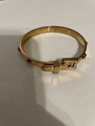Bracciale Michael Kors fibbia cerniera tono oro rosa