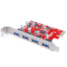 Inateck Inateck 4 Ports PCI-E to Interface USB 3.0 Expansion Card for Mac Pro