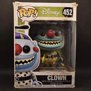 Funko POP! Disney Nightmare Before Christmas CLOWN #452 Vinyl Figure Collectible - Picture 1 of 6