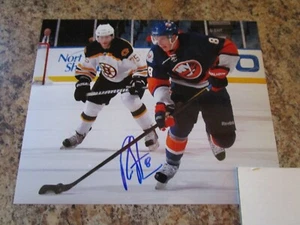 RYAN STROME SIGNED 8X10 GLOSSY PHOTO EDMONTON OILERS NEW YORK ISLANDERS (A) - Picture 1 of 2