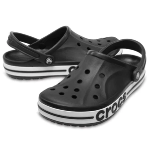 Kroko schwarz Unisex Erwachsene klassische Slipper Sandalen ultraleicht wasserfreundlich Clog - Bild 1 von 7