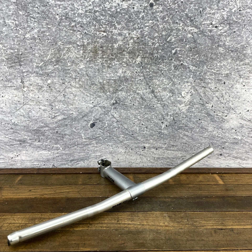 Vintage ZOOM Bar Stem 1 1/8 Threadless Giant Cadex CFM 150 90s MTB 170g 25.4 mm - Image 1 of 4