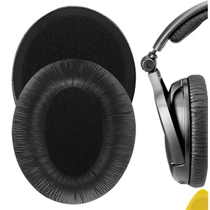 Geekria Leatherette Ear Pads for HD380 PRO Headphones (Black) - Picture 1 of 6