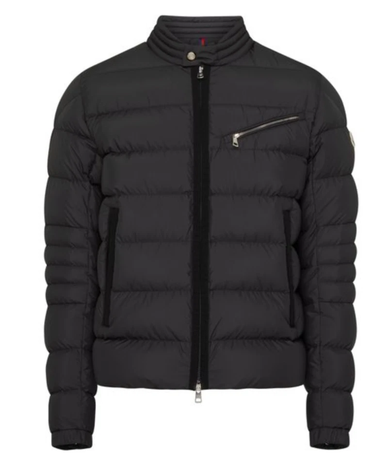 Moncler 正品 Giubbotto 短羽绒夹克黑色 0 码 — 第 1/1 张图片