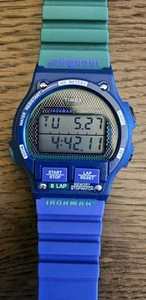 RELOJ DIGITAL TIMEX JAPÓN WIMBLEDON IRONMAN 8 VUELTAS INDIGLO TW5M54600 (NUEVO) - Imagen 1 de 7