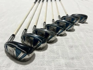 Tour edge Hot Launch Hybrid Iron Set 5-9 Iron, P Wedge, And A Wedge - Picture 1 of 4