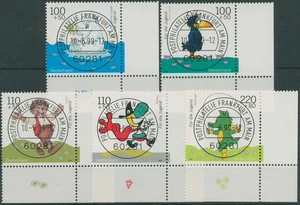 Bund 1999 Jugend: Trickfilmfiguren 2055/59 Ecke 4 mit TOP-Stempel (E3049) - Bild 1 von 1