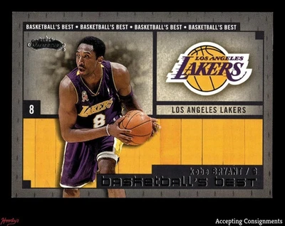 2002-03 Fleer Showcase Basketball's Best #15 of 30BB Kobe Bryant LAKERS - Image 1 of 2
