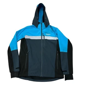 Amazon Soft Shell Jacket Men's Large Full Zip Reflective Fleece Lined Luly Yang - Picture 1 of 15