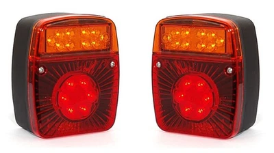 2x 12 / 24V Trasero Trasero Tipo Luces LED para Scania Volvo Renault Ford... - Imagen 1 de 4