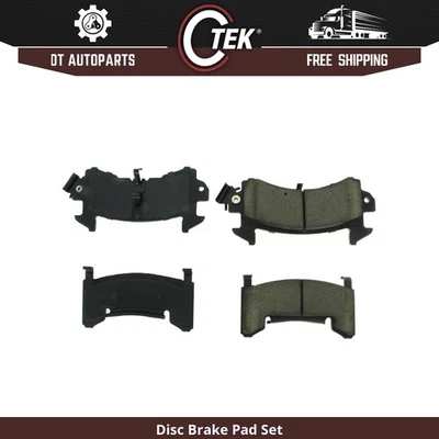 Para Pontiac Grand Am 1978-1980 | Pastillas de freno de disco delanteras centradas | Semimetálicas Foto 1 de 4