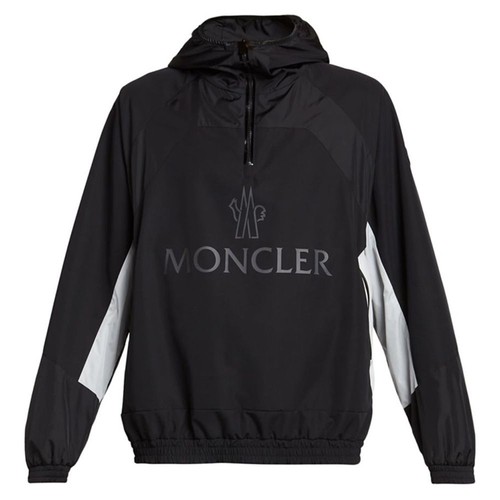 Moncler 23SS MATERS logo giacca con cappuccio nero 1A001 12 596P7 999 44931964