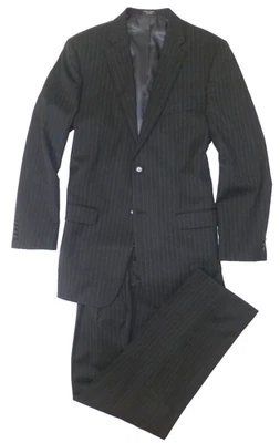 Traje Jones New York 42XL W33 Excelente Estado Rayas Grises Foto 1 de 4