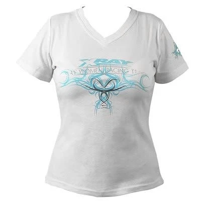 Camiseta XRA395030XS Blanca Diseño Rayos X Dama Equipo XSmall Foto 1 de 1