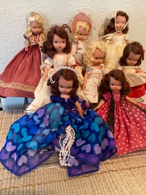 Nancy Ann Collection of Bisque Storybook JT SH Frozen Leg Dolls - Image 1 of 4