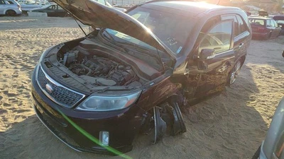 Regulador de janela traseira direita 11-15 Kia Sorento passageiro com motor traseiro - Imagem 1 de 4