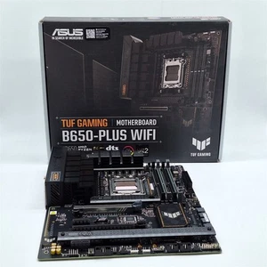 ASUS TUF GAMING B650-PLUS WIFI AMD B650 AM5 ATX motherboard, DDR5 -NOT WORKING- - Zdjęcie 1 z 6
