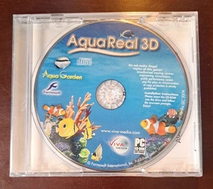 Aqua Garden AquaReal 3D Simulates A 3D Aquarium, PC, 2006 - Picture 1 of 2