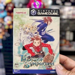 Gamecube Tales of Symphonia RPG Game 2 Disc + Manual -Japan NTSC-J - Picture 1 of 12