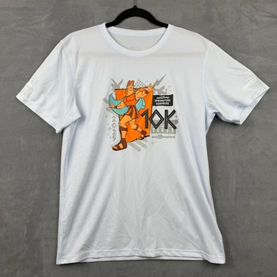 Disney Hercules RunDisney Springtime Surprise 10K Brooks Athletic T-Shirt Mens M - Image 1 of 4