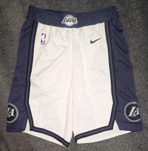 Nike Lakers 2022-23 City Edition Swingman Shorts Mens Size-XL LeBron James - Picture 1 of 10