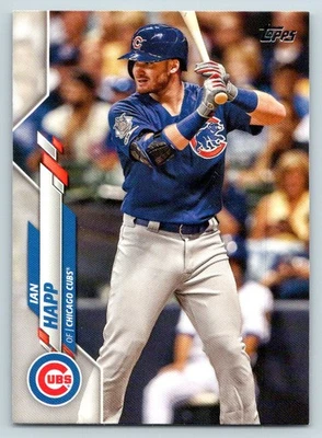 2020 Topps Ian Happ #448 Chicago Cubs - Image 1 of 2