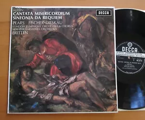 SXL 6175 ED1 Britten Cantata Misericordium Sinfonia Requiem Decca WBG 1st EX - Picture 1 of 5
