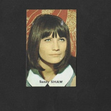 Late 1960's Victoria Chocolates #254 SANDY SHAW TV/Movie Star Card