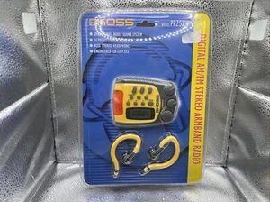 NUEVO KOSS PP257 Radio Digital AM FM Estéreo Brazalete Radio Deportiva Amarillo/Gris - Imagen 1 de 2