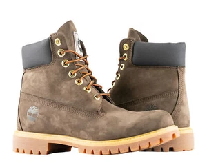 Timberland 6-Inch Premium Waterproof Dark Brown Nubuck Men's Boots TB0A5TJ5D54 - Picture 1 of 14