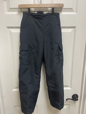 Columbia Kids Boys Girls Size 8 Ski Snow Pants Black Elastic Waistband Read Desc - Image 1 of 4