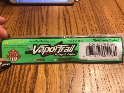 Vapor Trail Strings & Cables 54.50 1.5/2 Cam String VTX RARE-SHIPS N 24h - Image 1 of 3