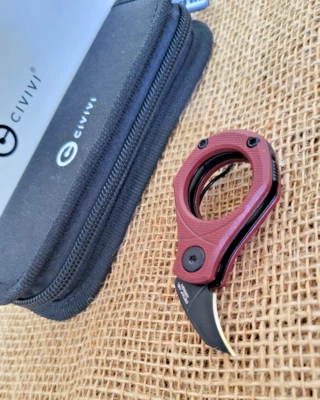 Civivi Pyrus Utility Folding Knife 0.65" 14C28N Sandvik Steel Blade G10 Handle - Image 1 of 4