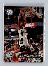 1997 Press Pass Double Threat #1 Tim Duncan