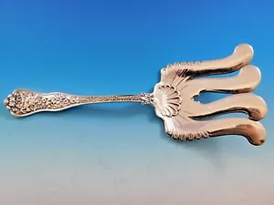 Olympian by Tiffany and Co Sterling Silver Asparagus Serving Fork Wavy 9 1/2" - Picture 1 of 9