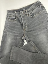 John Varvatos Star USA Men's Wight Skinny Jeans Button Fly  Gray 31 X 30